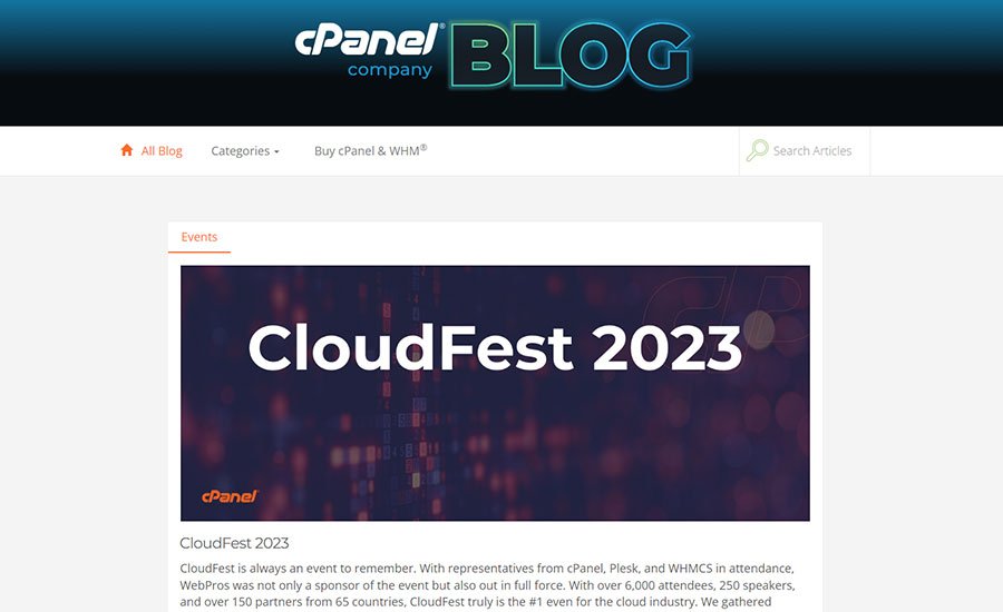 cPanel Blog